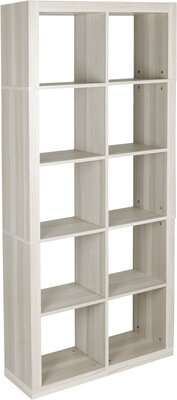 Стелаж для книг 2x5 Inteo 1854x792x290 мм Клен Товщина корпусу 50мм