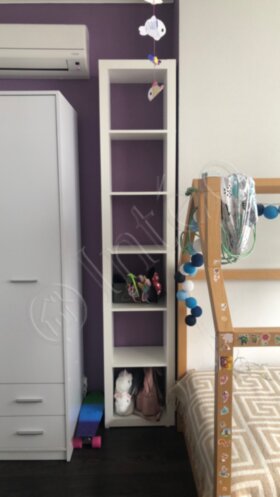 Микс 1*6 белый, этажерка в детскую
